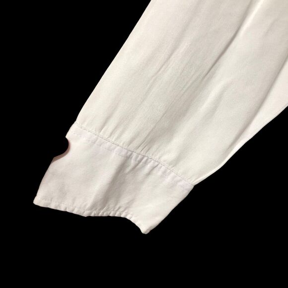 Grace in L.A. Heavily Embellished Western Style Button-up Shirt, Roll-tab Sleeve - Picture 7 of 9